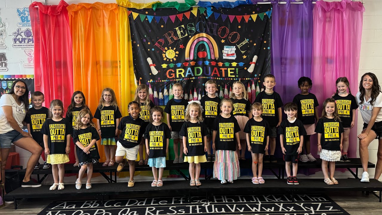 2025 PreK Graduation Tiny Tykes Academy