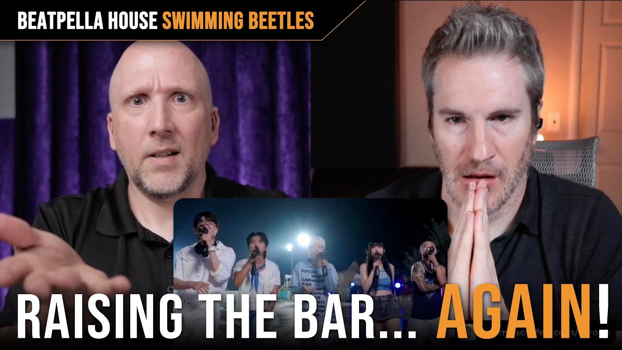 Beatpella House LEVELS UP with Swimming Beetles!! Vocal Coach & Songwriter Reaction