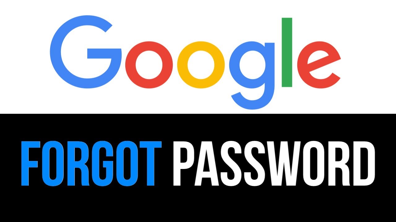 Forgot Google Password 2020