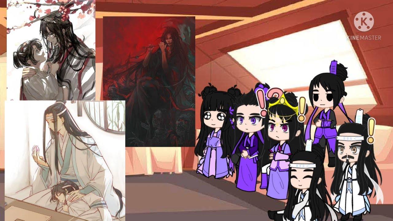 past lan sect & jiang sect react to wangxian part 1/5