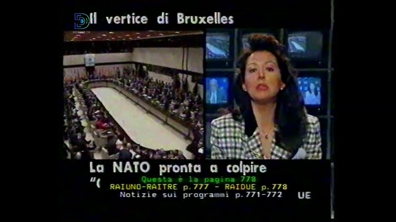 Sequenze spot + meteo Raidue - 11 gennaio 1994