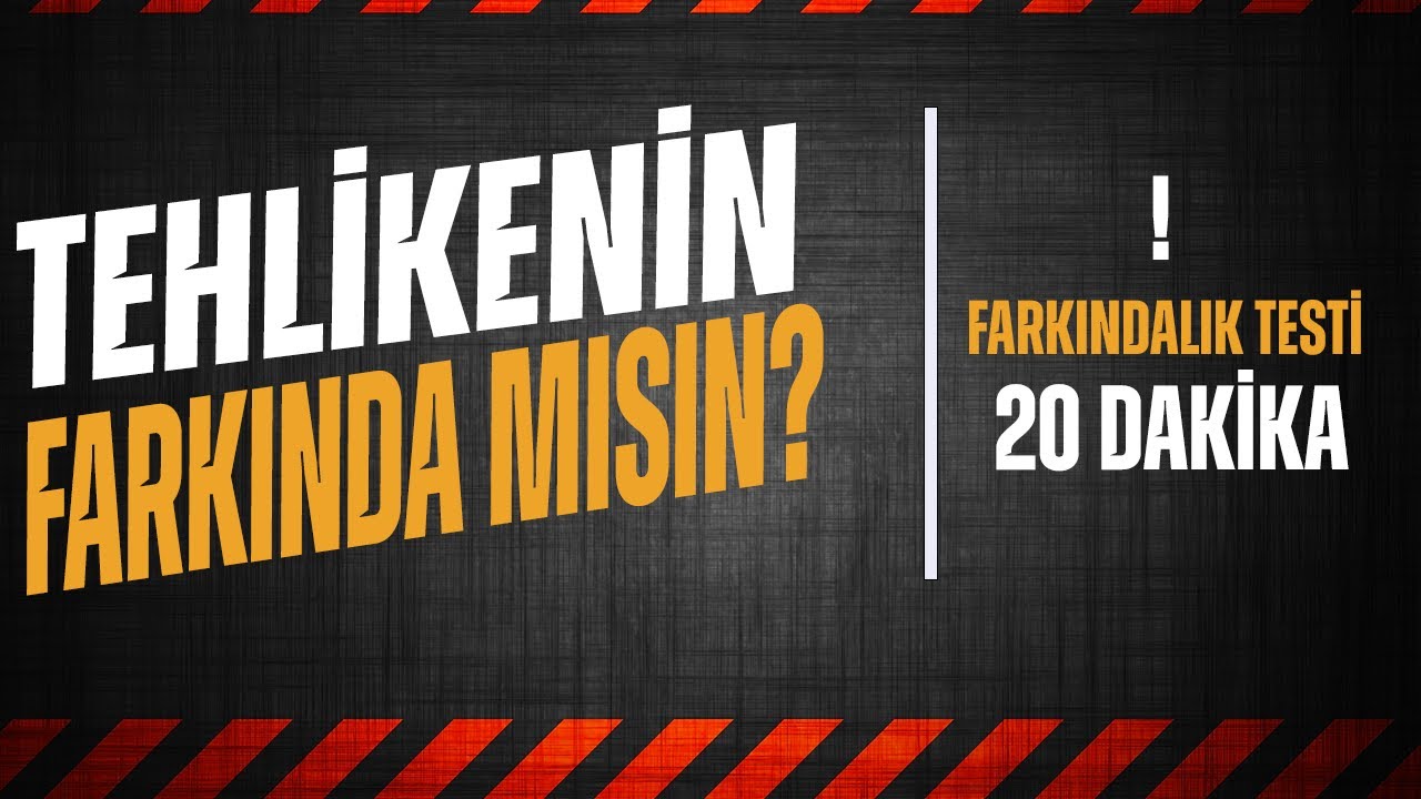 YANIBAŞINDAKİ TEHLİKENİN FARKINDA MISIN ? |