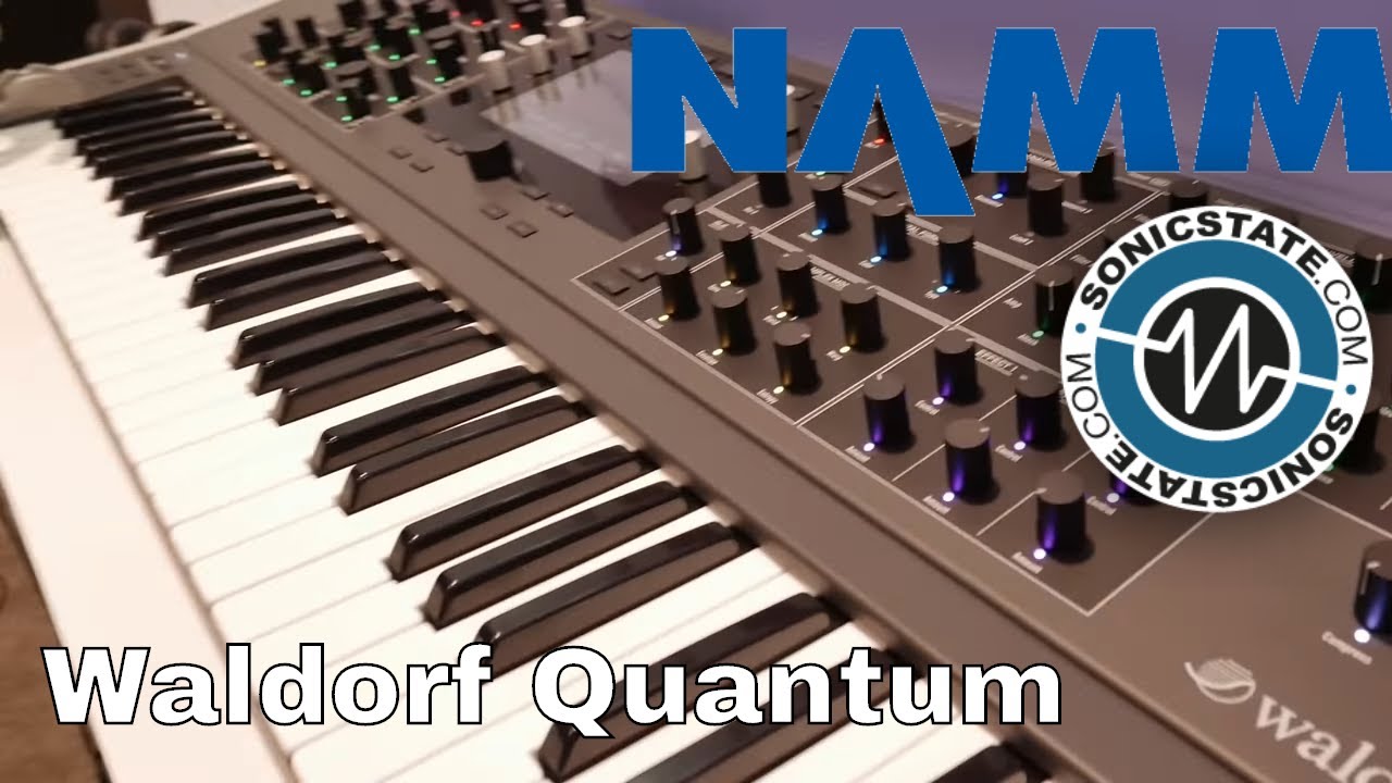 NAMM 2018 Waldorf Quantum