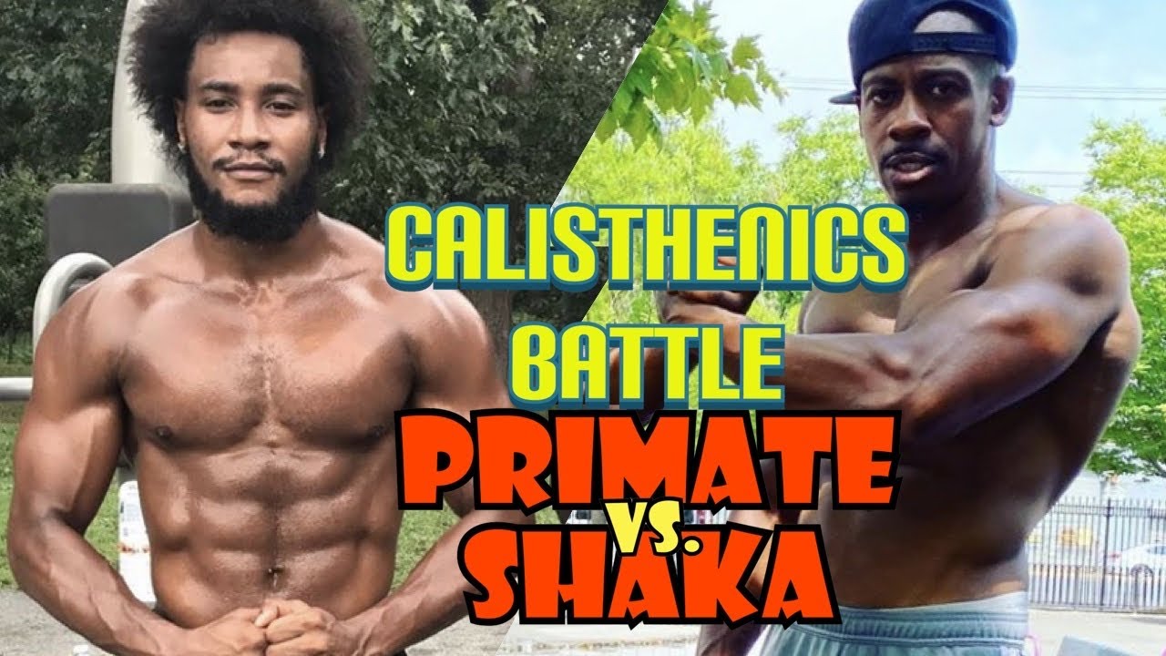 Calisthenics Battle: Young Primate VS. Shaka | Wingate Park, Brooklyn NY