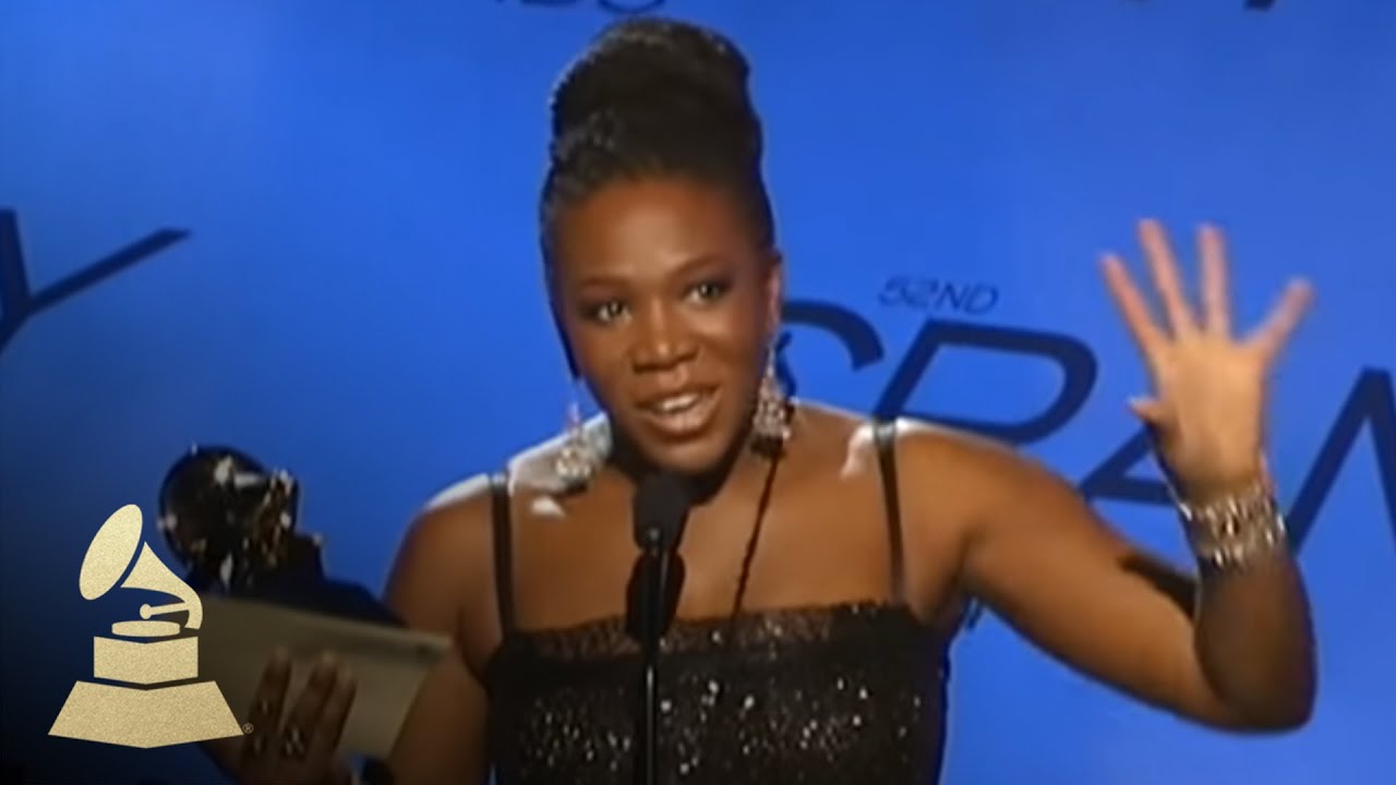 India Arie accepting the GRAMMY for Best Urban/Alternative Performance | GRAMMYs