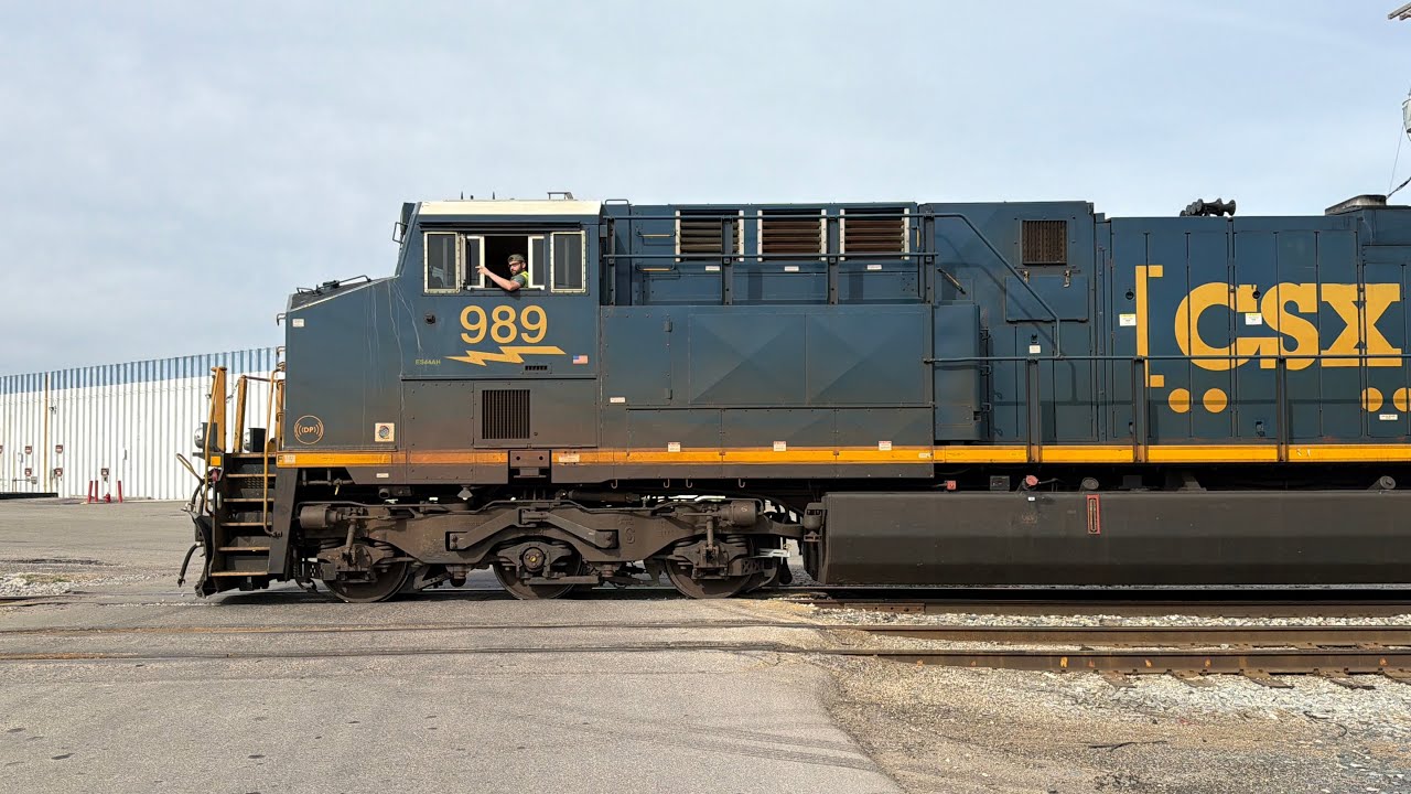 03/15/26 CSX Interchange Train at Williams Rd in Columbus, OH