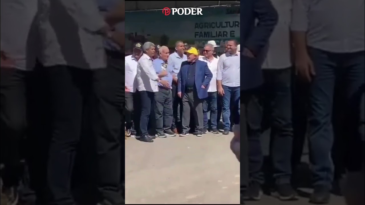#shorts - Lula &eacute; chamado de &lsquo;ladr&atilde;o&rsquo; por dezenas de pessoas durante a abertura da Bahia Farm Show.
