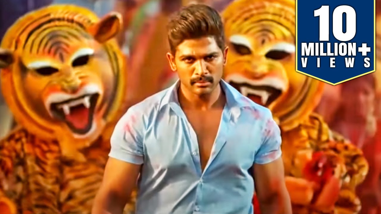 तेरे बाप का माल है आजा साले हाथ लगाके दिखा | Allu Arjun ने लड़की को गुंडो से बचाया