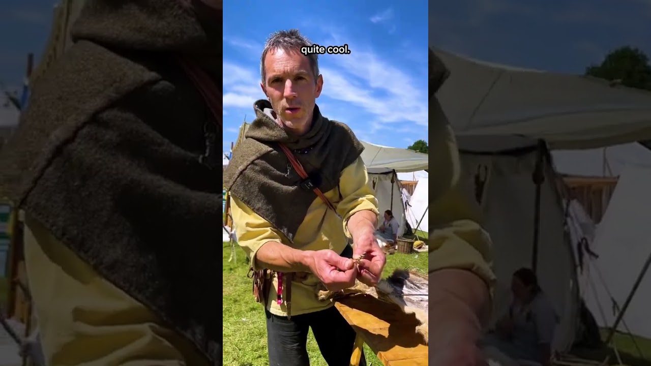 This is how ancient people made rope @chalkehistoryfestival