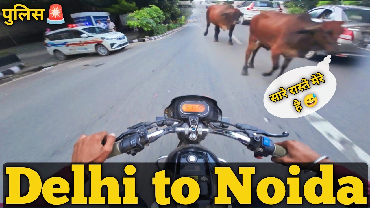 Delhi To Noida Morning vlog || must WAtch 🥵