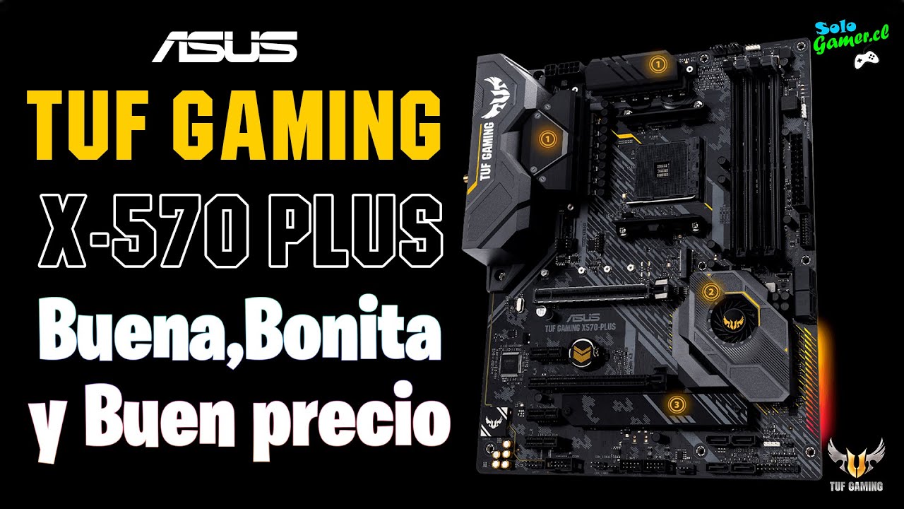 ASUS TUF GAMING X-570 PLUS (WIFI) 💯 Buena, Bonita y a Buen Precio  | 📦Unboxing & 📈Review
