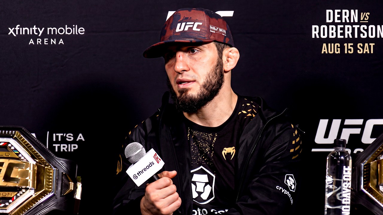 Пресс-конференция Ислама Махачева после боя | UFC 330