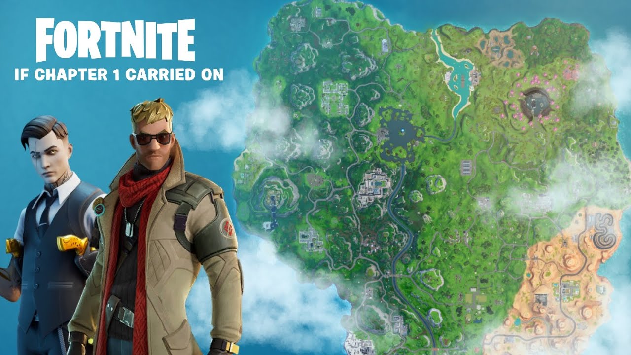 What if Chapter 1 carried on (Fortnite map Concept)