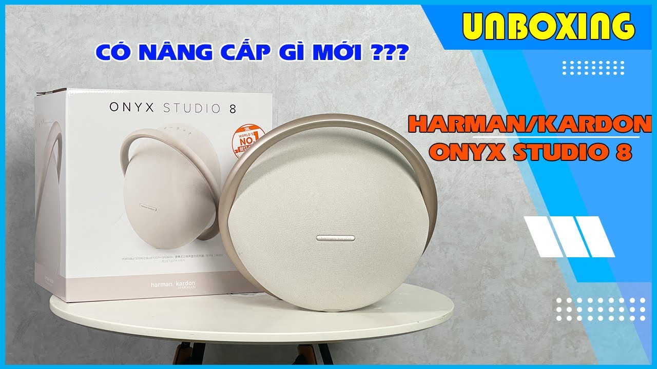 Unboxing Harman/Kardon Onyx Studio 8 có nâng cấp gì mới - Vua2hand