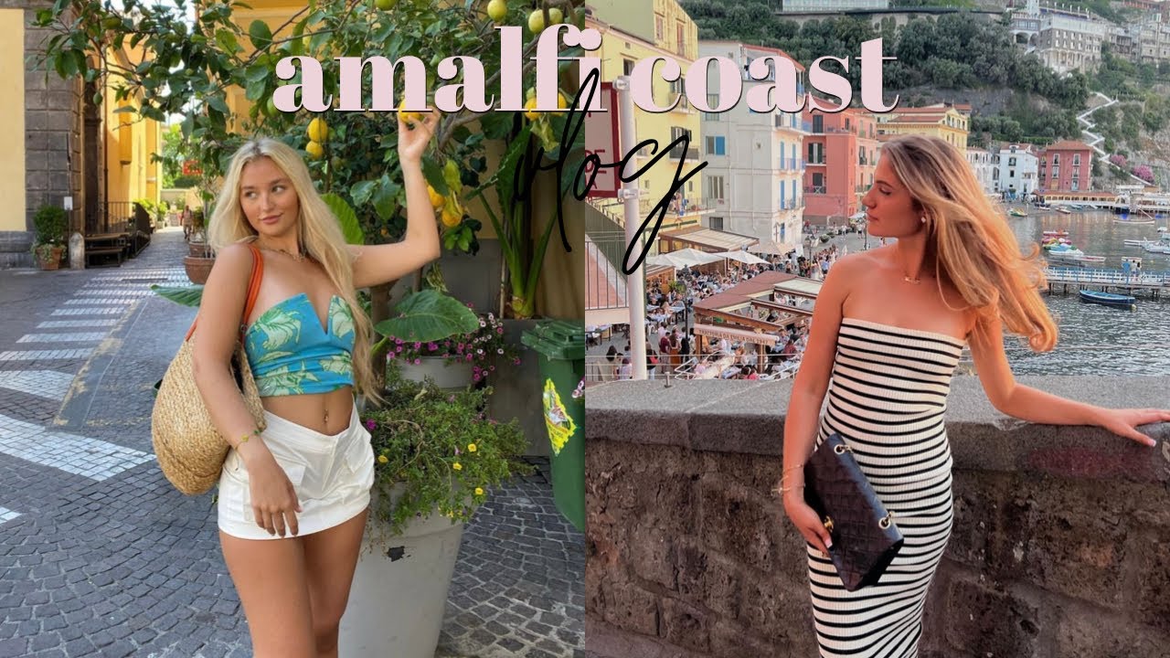 AMALFI COAST VLOG!! Our Dream Trip🥺Part 1:Sorrento ✌🏻
