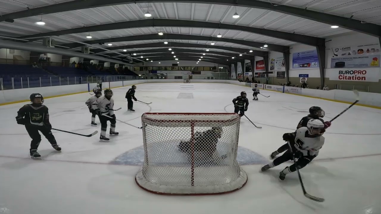 Team Romania Wolves vs Collège St Bernard 1 - PeeWee 2026 - GoalieCam 4