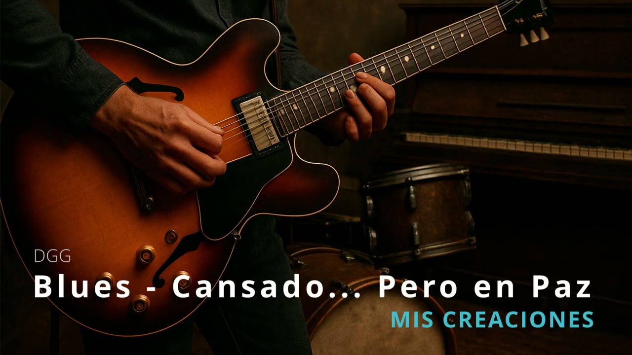 Mis Creaciones - Blues - Cansado... Pero en Paz