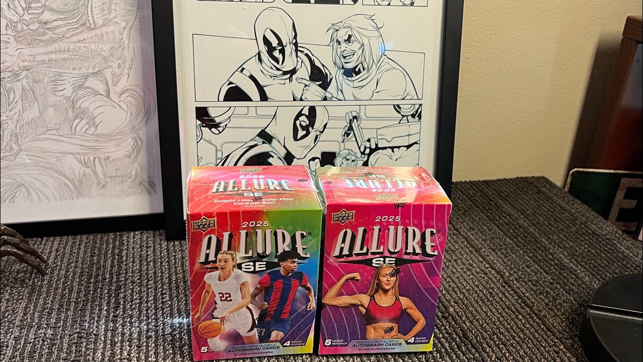 Нашёл Jordan! 2025 Upper Deck Allure SE Blaster Boxes