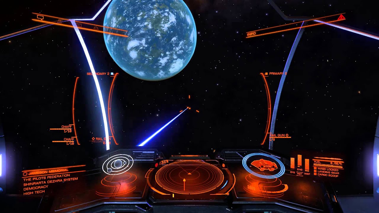 Elite Dangerous - Rapid Fire Railgun script