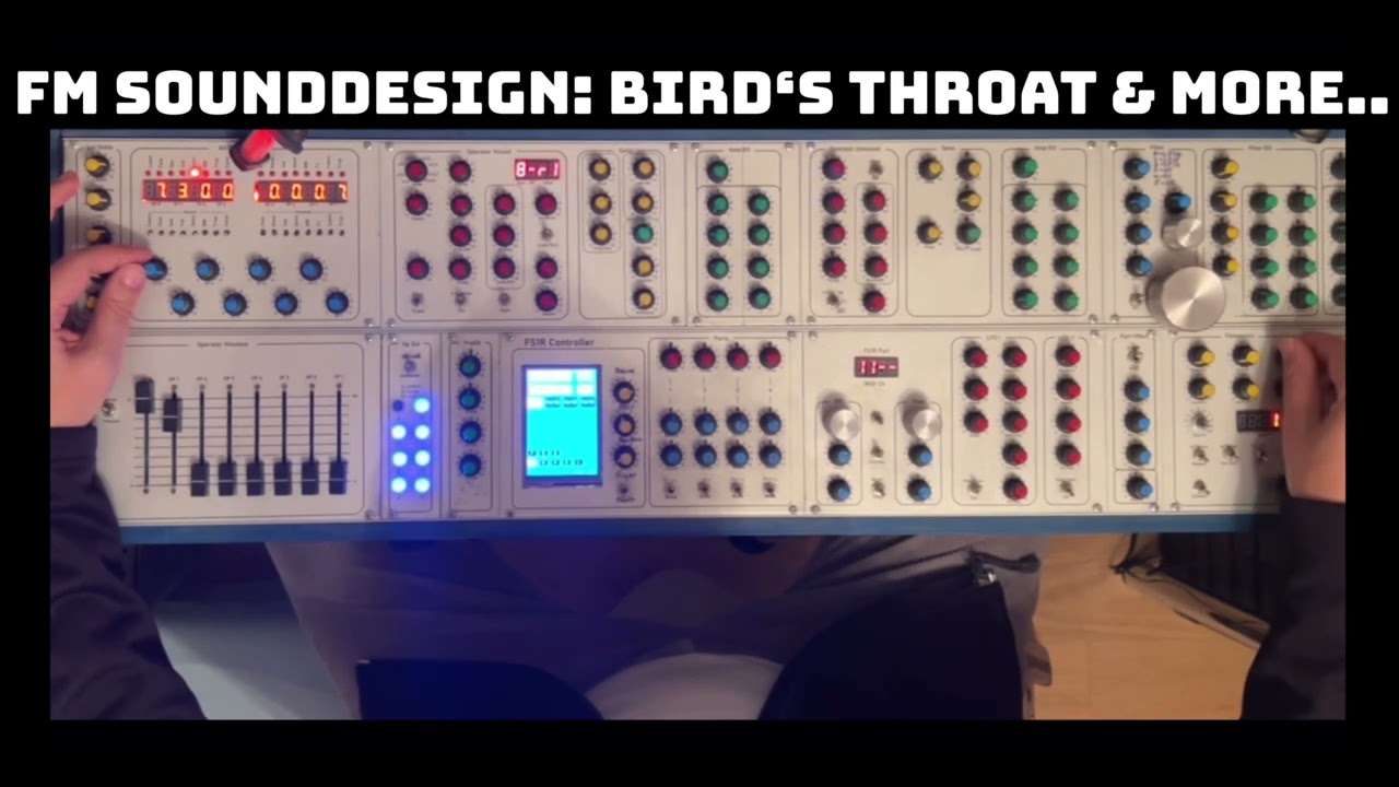 Bird’s Throat & more - Yamaha FS1R Sounddesign (FM Synthesis) - Formant Sequence 
