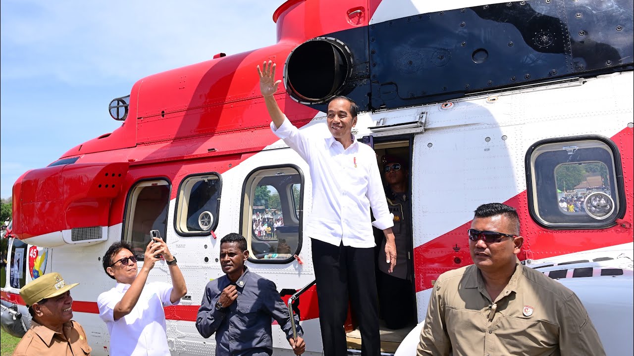 Presiden Jokowi Tinjau RSUD Kefamenanu dan Pasar Rakyat Kefamenanu, Timor Tengah Utara, 2 Okt 2024
