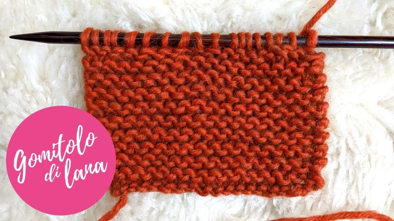 COME FARE IL PUNTO LEGACCIO (GARTER STITCH)