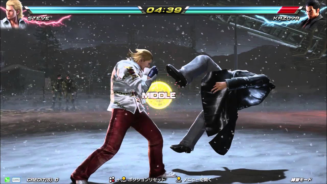 TEKKEN7 STEVE FOX COMBO No 4