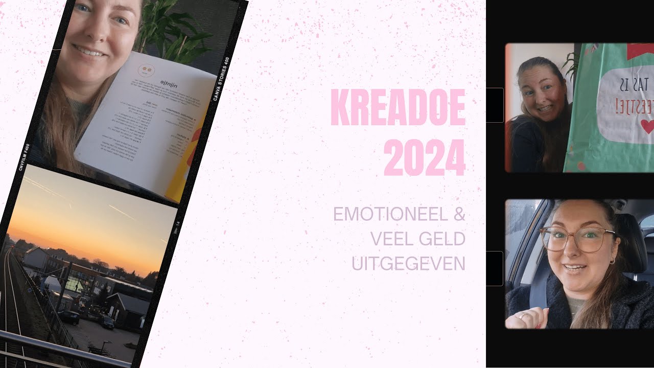 KreaDoe 2024, tranen, shoplog, gezelligheid | Vlog 5