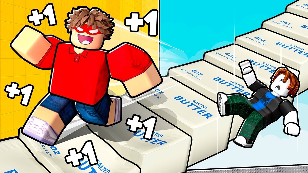 ROBLOX BUTTER ESCAPE.. (удовлетворительно)