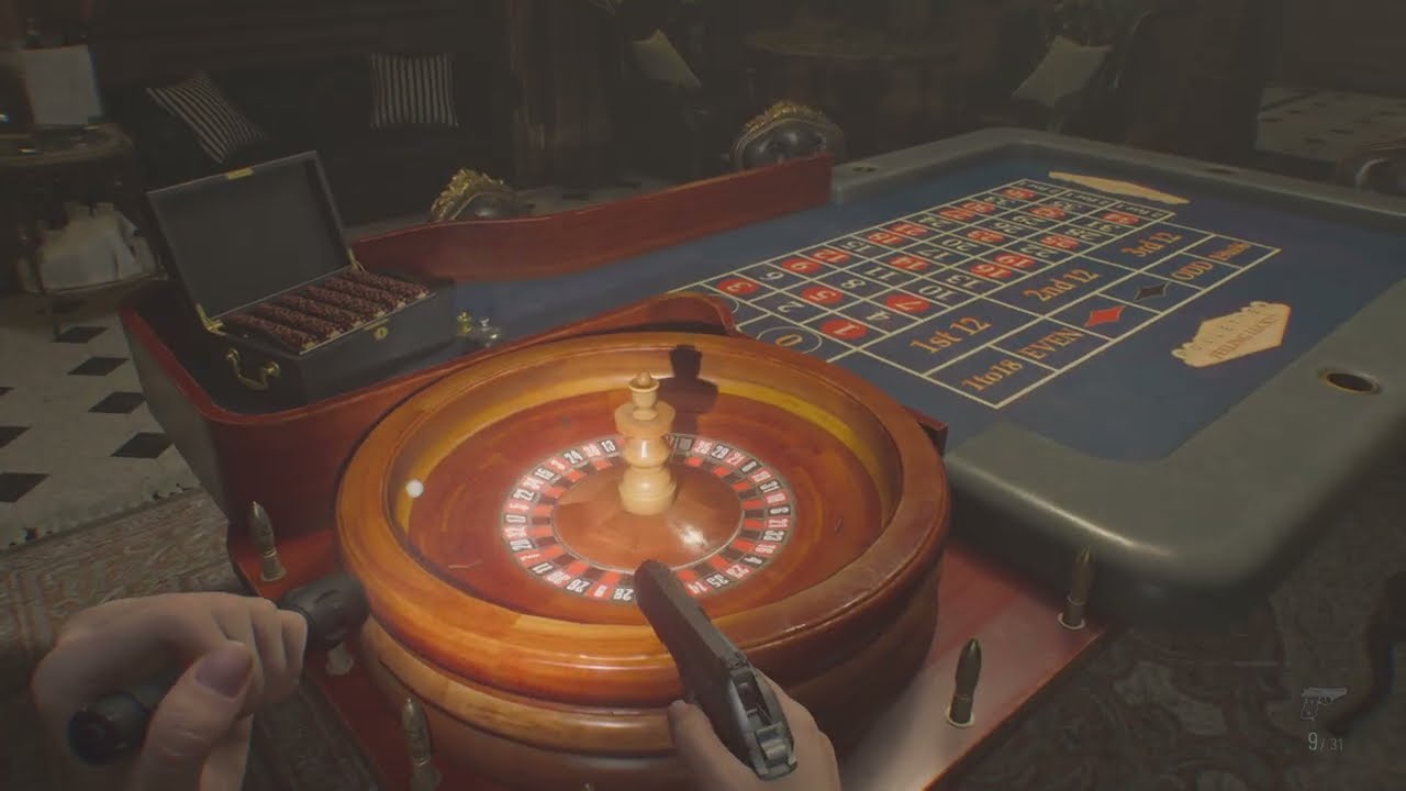RESIDENT EVIL requiem - Puzzle da roleta 