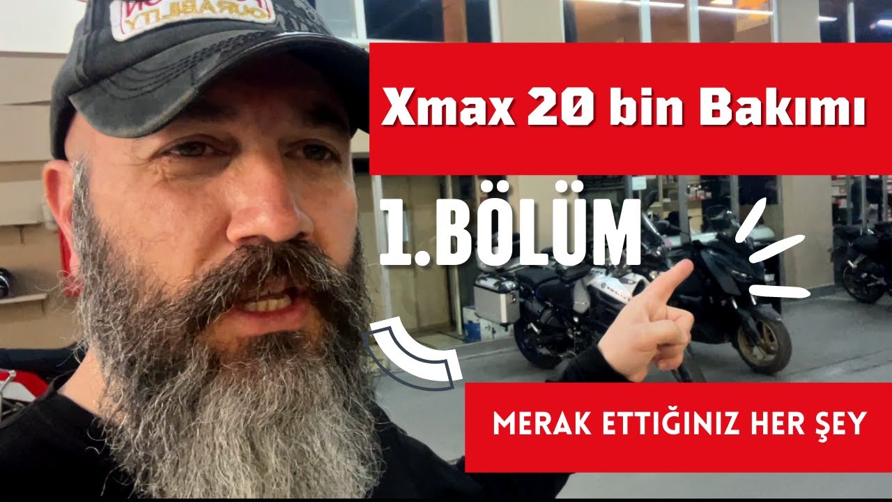 YAMAHA XMAX 20 BİN KM BAKIMI