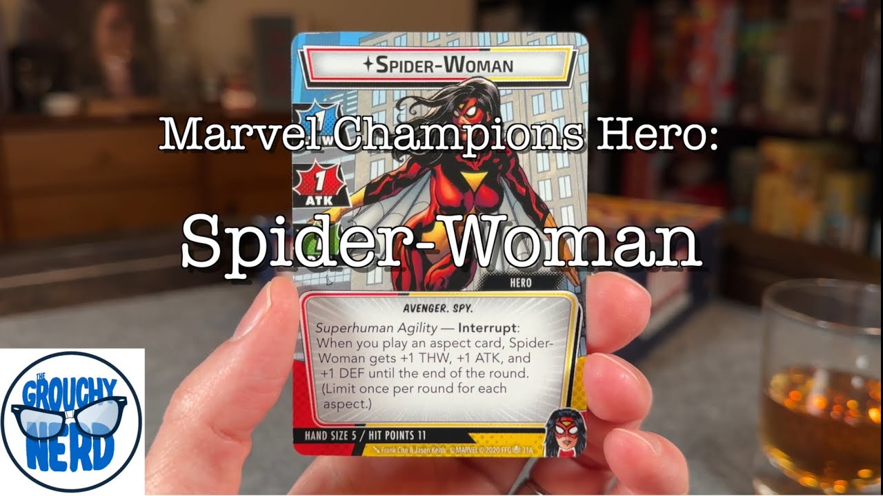 Marvel Champions Hero Spider Woman