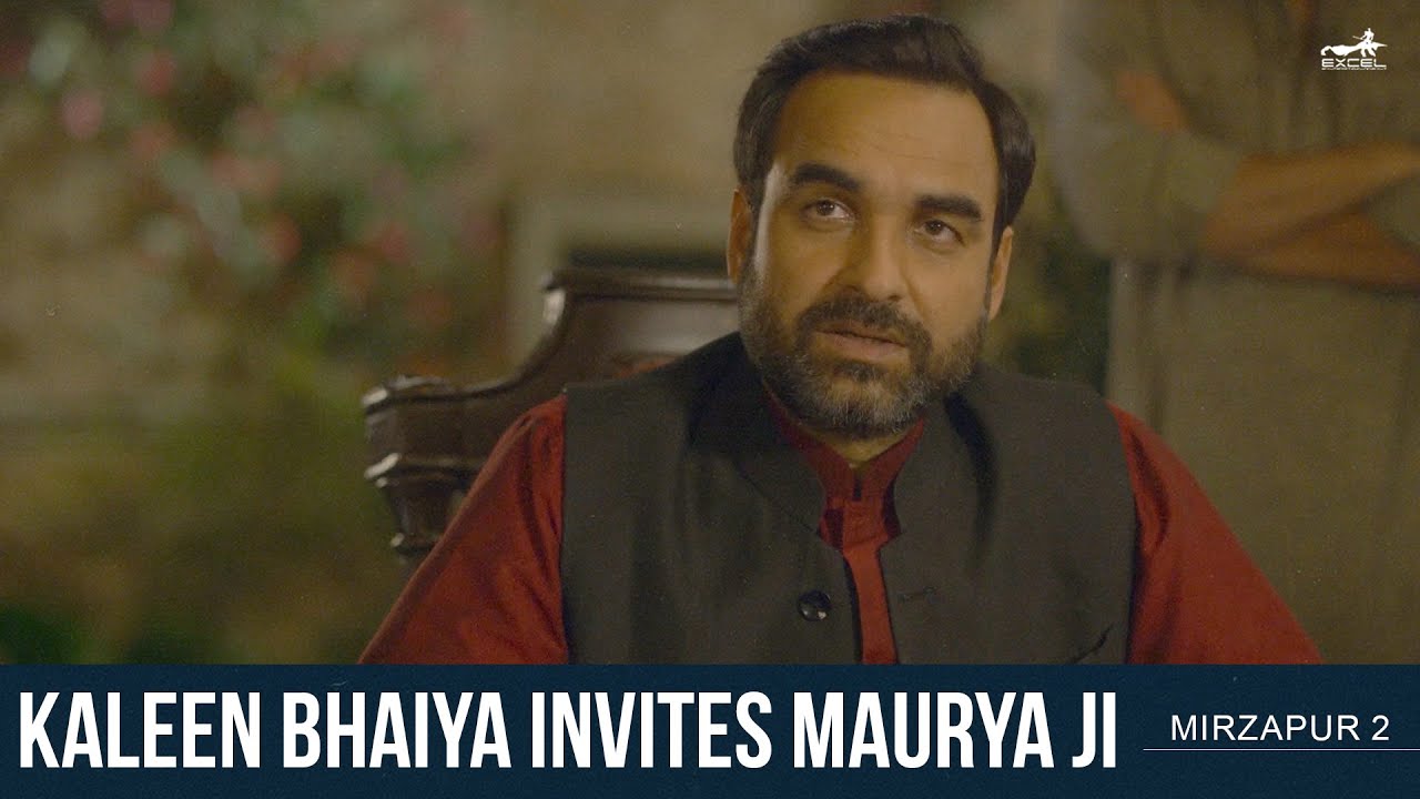 Kaleen Bhaiya Invites Maurya Ji | Mirzapur 2 | Pankaj Tripathi | Amit Sial | Divyendu Sharma