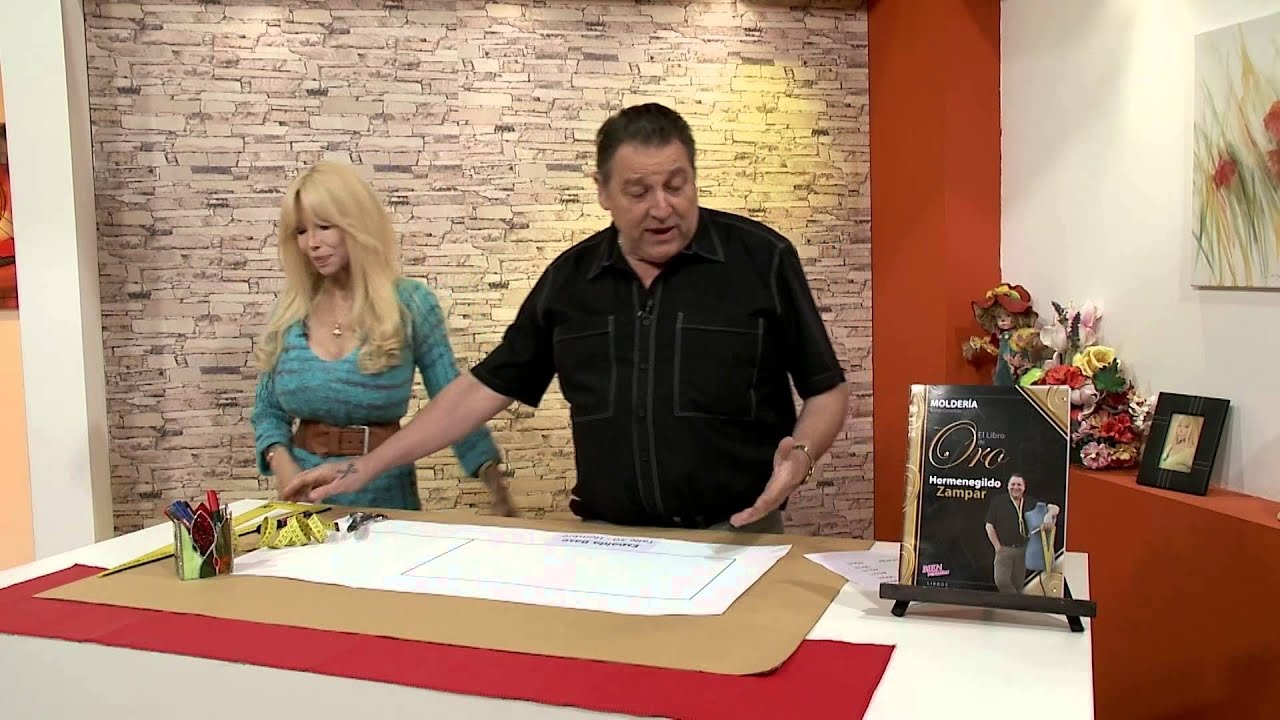 Hermenegildo Zampar - Bienvenidas TV en HD - Enseña la espalda base para hombres | DIY | Moldería