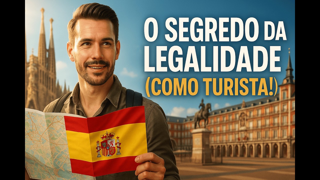 O VISTO DE TURISTA NA ESPANHA ACABOU? O Segredo para NUNCA mais ser ILEGAL (Rota 100% Legal)