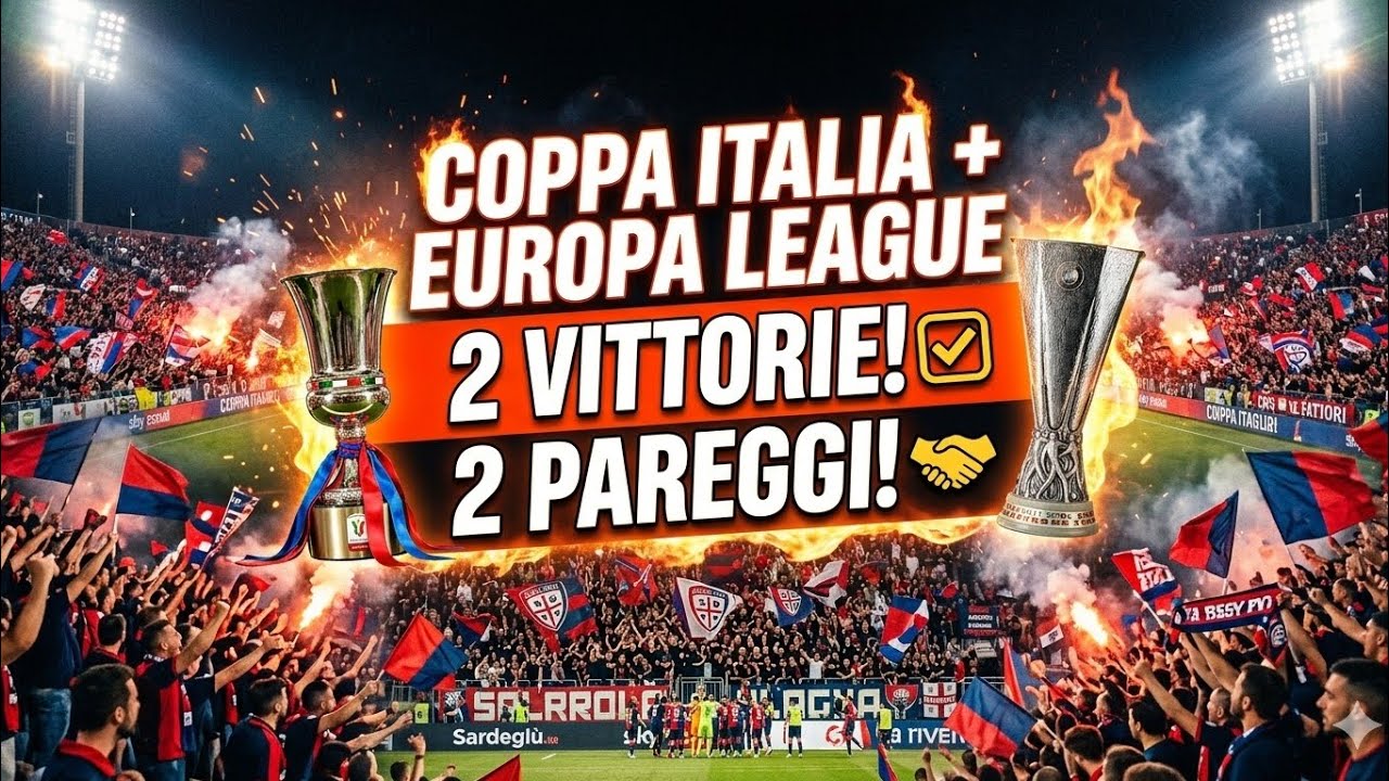 CAGLIARI IN AZIONE! 🔥 2 Vittorie e 2 Pareggi