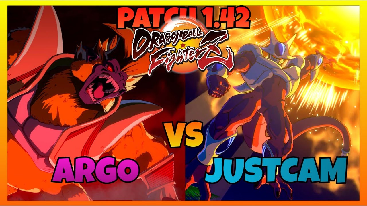 DBFZ 1.42 - ARGO vs JUSTCAM gameplays (Baby 2, Ginyu, Krillin vs Cooler, Cell, Blue Goku)