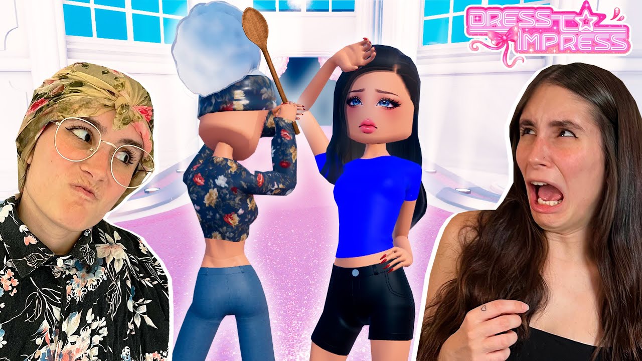 Melina y la Abuela Rita SE PELEAN en Dress to Impress Roblox