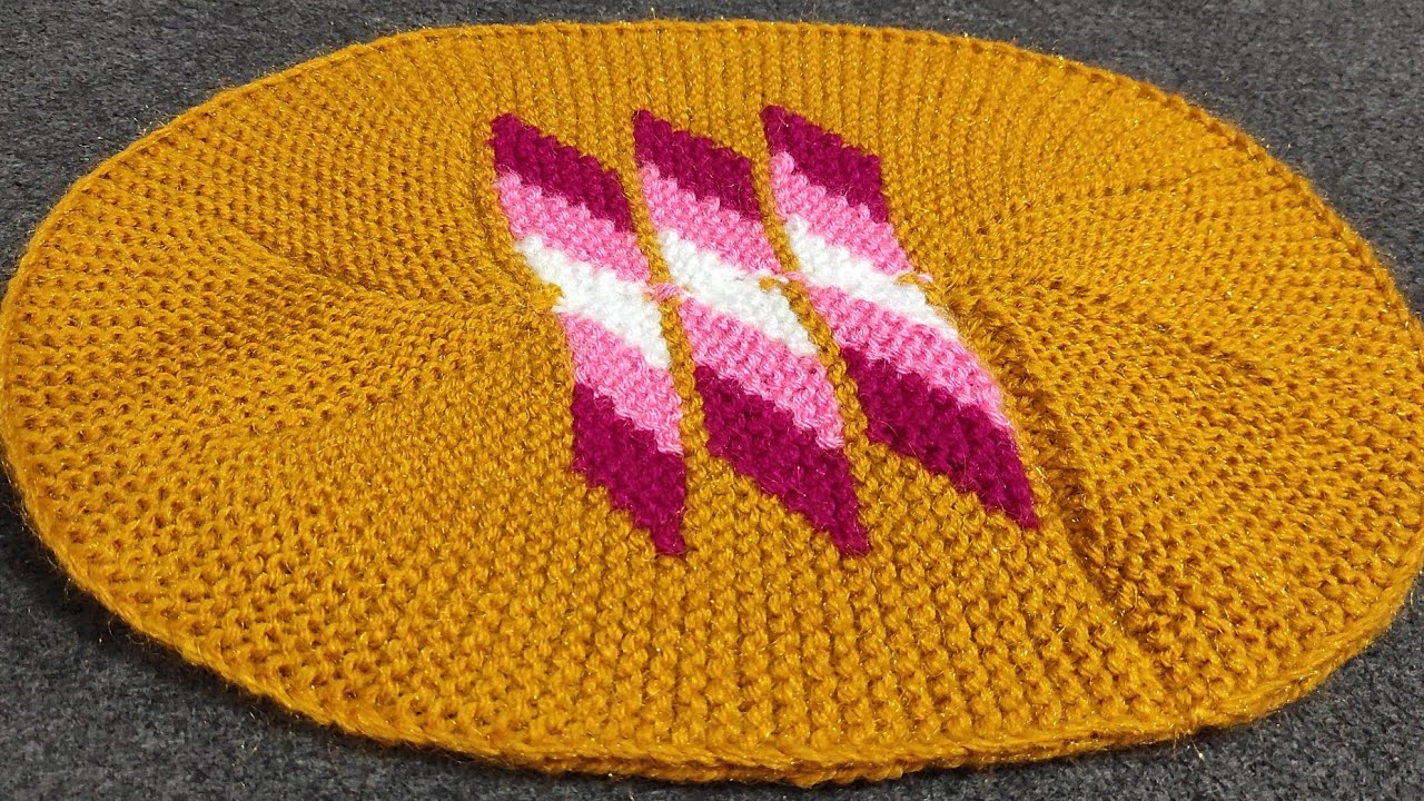 बहुत ही प्यारा पायदान डिजाइन, देखते ही बनाने लगोगे| Multi colour doormat design/ #beenakiduniya
