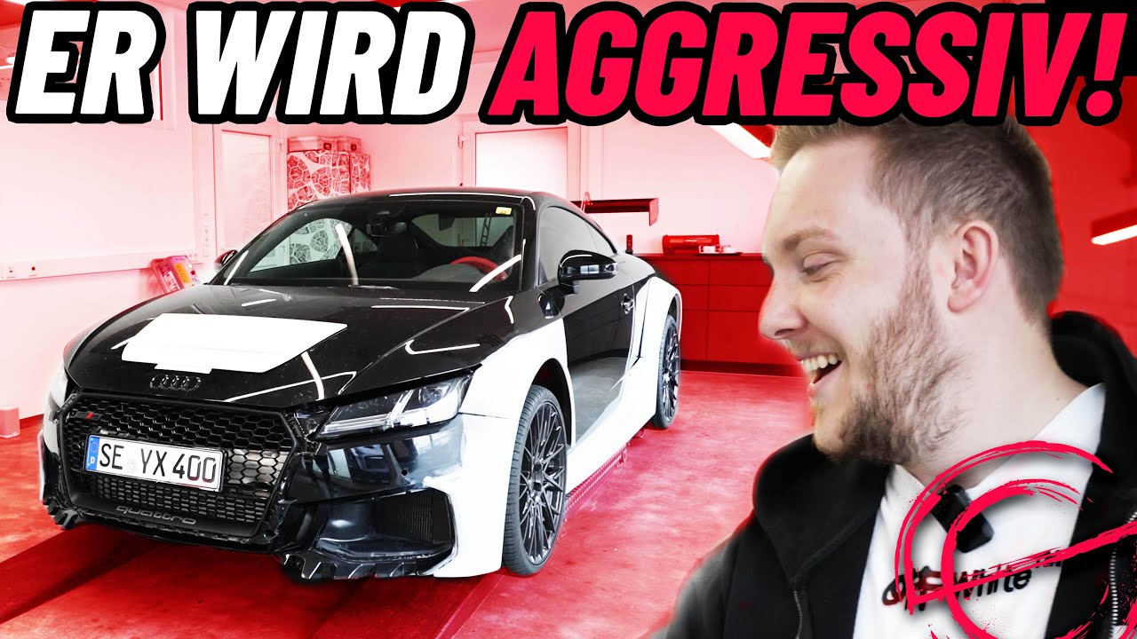 ZU GEIL! UMBAU ZUM STREETLEGAL RACECAR AUDI TT RS / THE SATIN CREW
