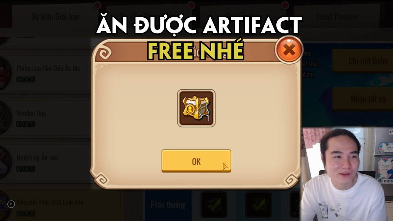 Nhân ngày sinh nhật DH đã tặng mình 1 Artifact xịn xò - Idle Heroes