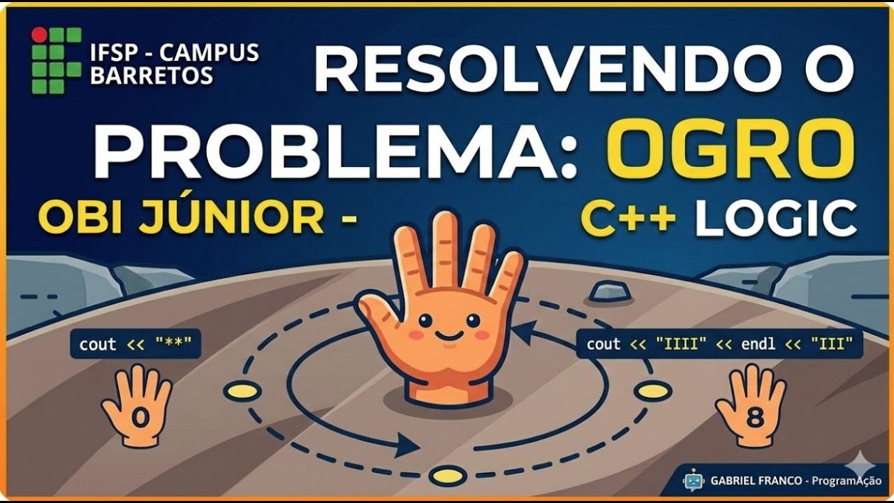 Aprendendo a Contar com Ogros: Tutorial de C++ para a OBI | ProgramAção
