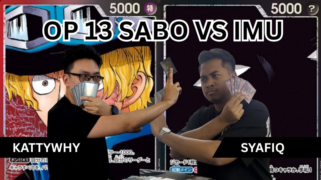 OP13 | Can Sabo take down Imu? Imu VS Sabo