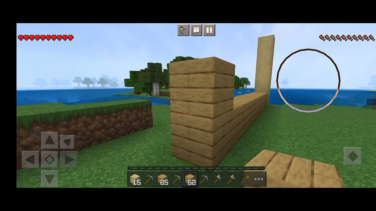 Mincraft but  l play sarvival make house