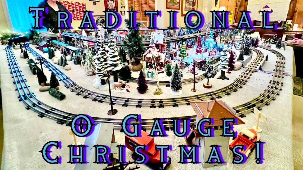 Схема рождественского поезда станции Chestnut Station 2025 Classic O Gauge Christmas