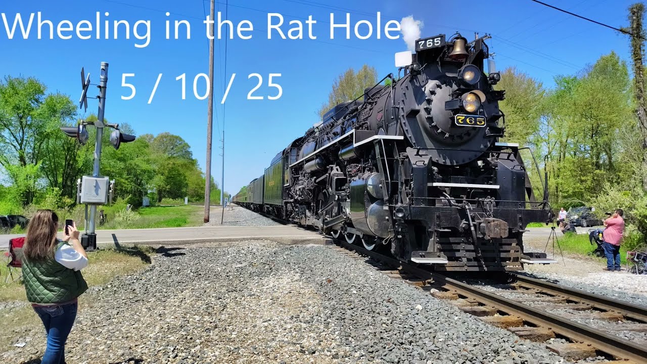 Nickel Plate Road #765 on the Wheeling & Lake Erie, 5/10/25