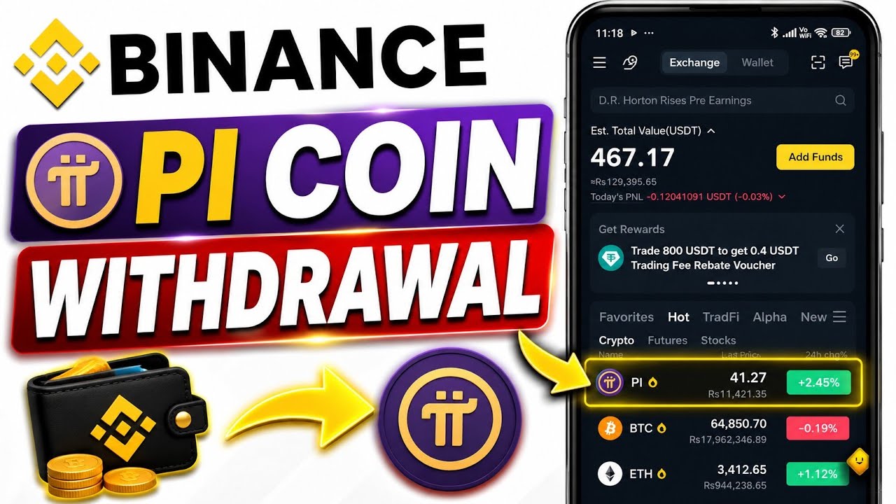 Pi Coin Withdrawal Kaise Kare Binance | How to Withdraw Pi Coin to Binance | Pi Coin Transfer Binanc