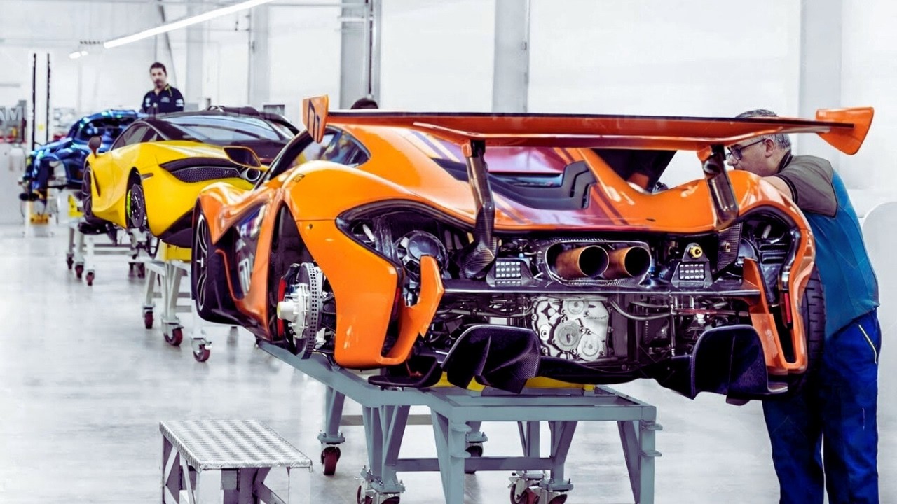 Inside the McLaren Factory Where Supercars Are Built by Hand
