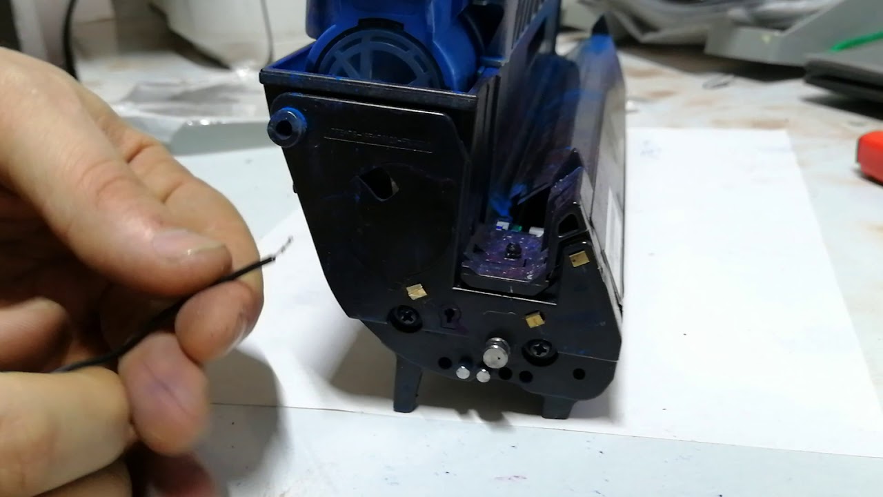 Сброс счетчика фотобарабана ОКИ С710 (Drum Unit reset OKI C710) 2