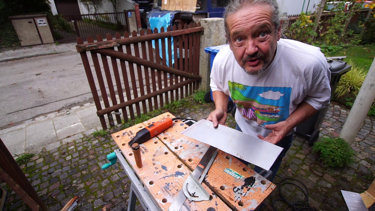 Ein Oldtimer bekommt neue Bleche Part 6, Der Luftkanal